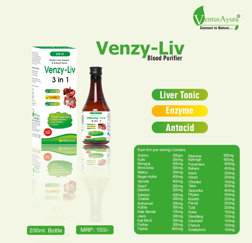 Venzy-Liv 3 in 1 Syrup 100ml